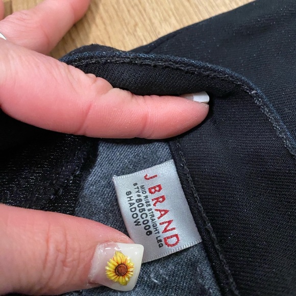 J Brand Women's Jeans - Shadow Black - Picture 2 of 13